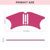 HOSAILY Nose Contour Eyeliner Stencils, 4 in 1 Silicone Multifunctional Eye Makeup Aids Tool for Nose Shadow Highlighter/Winged Eyeliner/Lip Line/Eyelash, Beginners Friendly Applicator Guide Tool-Rose