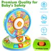 Learning Toy for Kids 1 2 3 Year Old Boys Girls, Spin and Sing Alphabet Zoo with Sounds, Interactive Educational Toys for Toddler 2-3, First Christmas 1st Birthday Gifts Toy