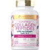 Carlyle Collagen with Vitamin C | 6000mg | 120 Caplets | Multi Collagen Peptide Pills | Type 1 and 3 | Non-GMO, Gluten Free, Grass Fed