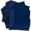 Amscan True Navy Blue Paper Beverage Napkins, 5in, 40ct
