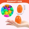 Biubumtu 30Pcs Fillable Easter Eggs, 2.36'' Plastic Bright Easter Eggs Bulk Assortment, Easter Eggs Empty, Perfect for Easter Egg Hunt/Surprise Egg