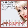 GIVE THEM LALA Lip Gloss - High Shine Tinted Lip Gloss - Full Coverage, Pigmented Hydrogloss Lip Makeup for Women - Lightweight, Long Lasting Lip Color - Cruelty-Free, Non-Sticky Lip Glosses (POP OFF)