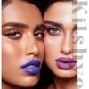 Edanta Kilshye Blue Lipstick Velvet Moisturizing Lipgloss High pigment Lip Glaze Halloween Cosplay Lips Makeup for Women and Girls (A-Blue)