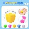 180 Pcs Plastic Tooth Holders Colorful Tooth Savers Multicolor Tooth Box Bulk for Kids Dentist Office Giveaways Theme Party Supplies Goodie Bag Fillers, 5 Colors