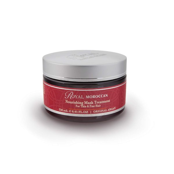 Royal Moroccan Hair Mask, 250 ml (8.45 fl oz) - Nourishing Hair Mask Treatment for Damaged Hair, Argan Oil for Hair