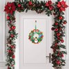 Fancy Land 16 Sets Christmas Crafts for Kids Holiday Winter Foam DIY Christmas Wreath Ornaments Craft Kits Christmas Activities Classroom Home Decorations