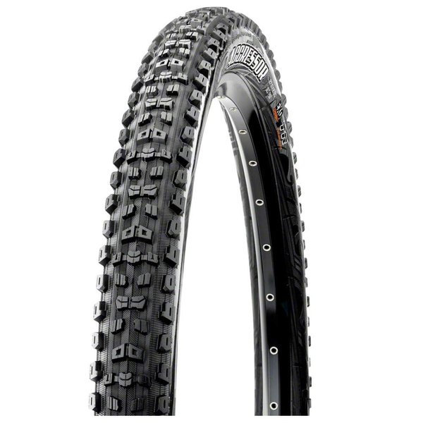 MAXXIS 29x2.50 WT Aggressor F60 DC EXO TR - Dual Compound, EXO Puncture Protection, Wide Trail, Mountain Bike Tire
