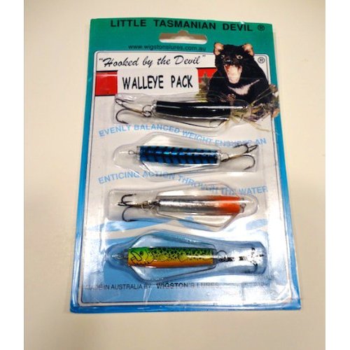 Tom's Taz Lures Walleye Multipack - 13.5 Gram Tasmanian Devil Fishing Lure