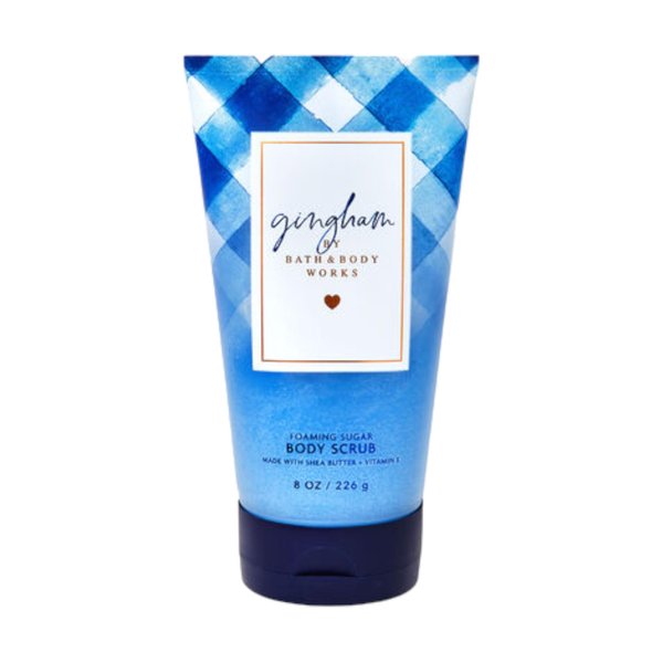 Bath and Body Works Creamy Body Scrub 8 Ounce (8 Ounce (Pack of 1), Gingham)