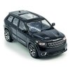 2019 Grand Cherokee Trackhawk Model Car 1/64 Scale SUV Diecast Toy Cars Metal Alloy Friction Powered Children’s Die-cast Vehicles, Collection for Men, Toys for Boys Kids Gifts, Black