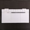 Transon Paint Palette Box 33 Wells for Mixing Gouache, Acrylic and Oil Paint with 1 Paint Brush