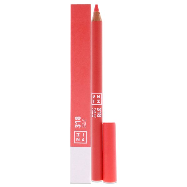 3INA The Lip Pencil 318 - Contours Smoothly - Provides Excellent Coverage - Super Soft, Blendable, Hydrating Formula - Smooth And Long Wearing Effect - Can Be Worn Alone - Easy To Apply - 0.04 Oz