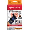 MUELLER Sports Medicine Reversible 3-in-1 Wrist Brace with Splint, For Men and Women, Black/Blue, One Size