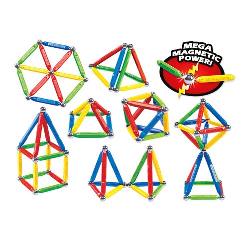 Cra-Z-Art Magtastix Balls & Rods Building Kit for 72 months to 1188 months, (45 Piece) (Package may vary)