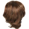 Wiginway Short Light Auburn Curly Clip In Claw Ponytail Hair Extension Synthetic Hairpiece with a jaw/claw clip