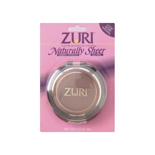 Zuri Naturally Sheer Pressed Powder - Soft Beige