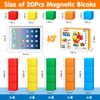 Magnetic Blocks for Toddlers Toys,1.42 Inch Building Blocks Toys for 3 4 5 6 7 8+Years Old Boys Girls, Magnetic Cubes for Kids STEM Montessori Toys Educational Sensory Magnet Toys for Kids Ages 3-5