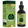 Go Nutrients Thyroid Edge – Thyroid Support for Women & Men - Natural Herbal Blend Supplement Rich in Iodine for Energy & Enhanced Wellness - High Absorbing Liquid Drops, 2oz Bottle