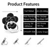 Cell Phone Ring Holder Flower,Fwaytech 360 Rotate Metal Finger Ring Socket Grip Kickstand for Smartphones,4Pack (Flower4)