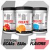 Undefined Nutrition Create BCAA/EAA+ by Brian Shaw -Muscle Recovery & Endurance, 6.8g BCAA/EAA Matrix -Full Spectrum BCAA + Essential Amino Acids Supplement – 30 Servings (127 oz, Blue Razz)