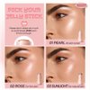 SACE LADY Jelly Highlighter Stick, Face Glow Sticks with Watery Radiant Finish, Easy Blend & Long Lasting, Multi-Use Cream Highlighter Makeup 3 Colors (01 PEARL, 1pc)