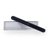 Professional Quality Nail File, Black 4 Way, White Center (100-180/240-600) 12 Pack