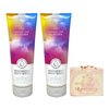 Bath & Body Works Among The Clouds 2 Pack Moisturizing Body Washes with a Himalayan Salts Springs Bar Soap - Full Size