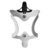 Ibera Bicycle Lightweight Aluminum Water Bottle Cage, White