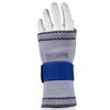 Champion Elastic Wrist Support Compression Sleeve with encircling Strap, Grey, Medium