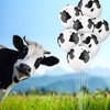 Gejoy Cow Balloons Latex Balloons Funny Print Cow Balloons for Birthday Party Supplies Decorations (100 Pieces)