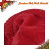 BALORAY Santa Hat for Adults Big Santa Hat Comfort Double Liner Plush Red Velvet