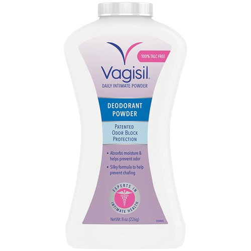 Vagisil Deodorant Powder 8 oz (Pack of 3)