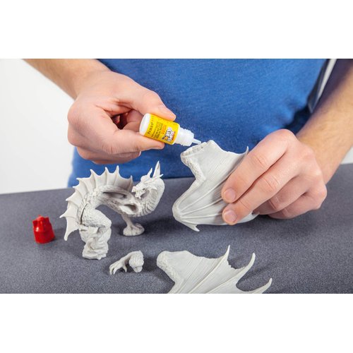 Super Glue Liquid - Clear - Two 3 Gram Bottles - (Pack of 2)