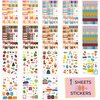 Clever Fox Seasonal Planner Stickers – 600+ Month, Holiday & Seasons Stickers for Your Planner, Monthly Journal & Calendar – 18 Sheets, Set of Stickers & Washi Tape by Clever Fox (Seasonal Pack)