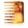 Travel Wide and Mini Detangling Comb - Portable Pocket Hair Styling and Shower Comb for Curly, Thick, and Wet Hair, Tiny Purse Comb for Women, Beard Comb for Men - 1 Pack