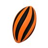 LMC Products Spiral Foam Football - Soft Foam Football for Kids - Each Quality Kids Football is 9 Inches - Adult & Toddler Football Youth - Small Football (Orange & Black)