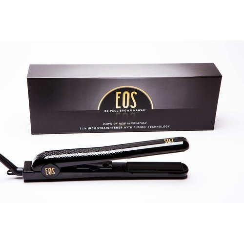 Paul Brown Hawaii Flat Iron | Silky, Smooth Professional-Quality Styles (1.25-inch, EOS Black)