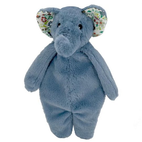 Pet Lou Floppy Elephant, 19-inch Height, Navy Blue, Super Soft, Animal Plush Toys