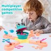 KEJIH Classic Feed Frog Board Game,Multiplayer Athletic Game,Frog Eating Bugs Game,Exercise The Speed of The Reaction Game,Surprise Exciting Family and Friend Party Games,Suitable for Kid