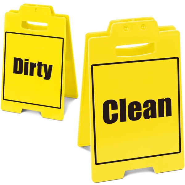 Clean Dirty Sign for Dishwasher, Kitchen Accessories, Kitchen Essentials, Dishwasher Parts & Accessories, Laundry Room Accessories, Laundry Room Decor and Accessories