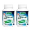 De La Cruz Pure Sodium Bicarbonate - USP Grade Bicarbonate of Soda – 100% Pure Baking Soda – Aluminum Free Antacid Powder for Heartburn & Indigestion - Packed in USA, 4 OZ. (2 Bottles)