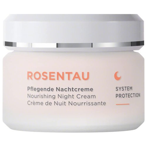 ANNEMARIE BÖRLIND – ROSE DEW Nourishing Night Cream – protecting and firming facial care, with Alpenrose extract and Avocado Oil, vegetarian, 1.69 Fl. Oz.