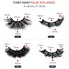 FEITA Fluffy Wispy False Eyelashes 8D Volume Thick Soft Strip Eyelashed Kit Dramatic Faux Mink Natural Fake Eye Lashes 5 Pairs Multi Pack