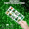 106 PCS Saints St. Patrick's Temporary Tattoos Sticker Saints St. Patrick's Day Irish Parade Day Birthday Party Decorations Supplies Favors Gifts Girls Boys Cute Tattoo School Rewads Shamrock Lucky