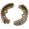 10L0L Golf Cart Brake Shoes Replacement Brake Pads Fits Club Car (1995-up) DS and Precedent Golf Cart 1018232-01 (2 Short, 2 Long)