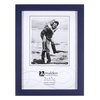 Malden International Designs Navy Blue Concept Wood Picture Frame, 5x7, Blue, 1 Count (Pack of 1)