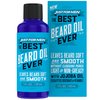 Just For Men The Best Beard Oil Ever, Supports Growth, Made with Vitamin E, Eucalyptus, Rosemary, and Jojoba Oil, Smoothes and Softens without clogging pores, Light & Nongreasy, 1 Fl Oz