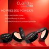 Claraline Compact Pressed Powder, Matte Finishing Powder Makeup, Long Lasting, Lightweight, Vegan Formula, Easy to Apply Makeup for Girl & Women, 0.35 Oz, Ivory