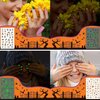 Leesgel 280 PCS Glow Halloween Nail Stickers Decals for Kids, Self-Adhesive DIY Stickers for Halloween Decorations, Halloween Nail Art Charms for Halloween Party Decorations