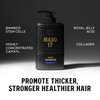 MARO17 Black+ Shampoo - Mens Shampoo For Gray Hair Reversal, Sulfate Free DHT Blocker Shampoo For Men with Royal Jelly & Collagen for Thicker, Darker Hair - Promotes Hair Growth & Prevents Greying
